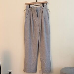 Abercrombie & Fitch Light Gray Trousers